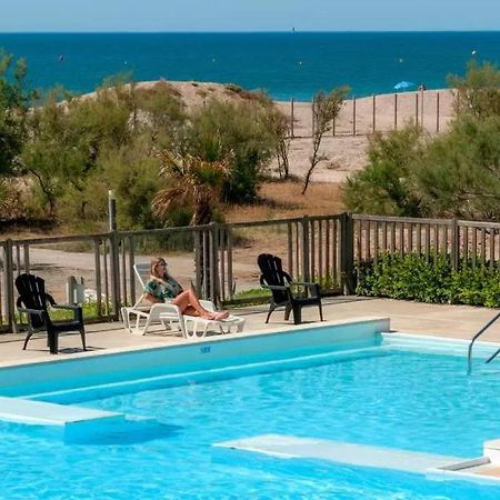 Les Pieds Dans L'Eau A Palavas ! Mer A 50 M ! Mhome 6 Pers Climatise T Confort Camping 4 Etoiles Екстер'єр фото