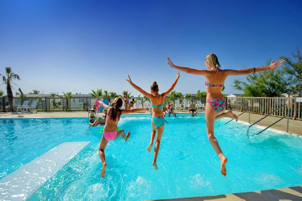 Les Pieds Dans L'Eau A Palavas ! Mer A 50 M ! Mhome 6 Pers Climatise T Confort Camping 4 Etoiles Екстер'єр фото