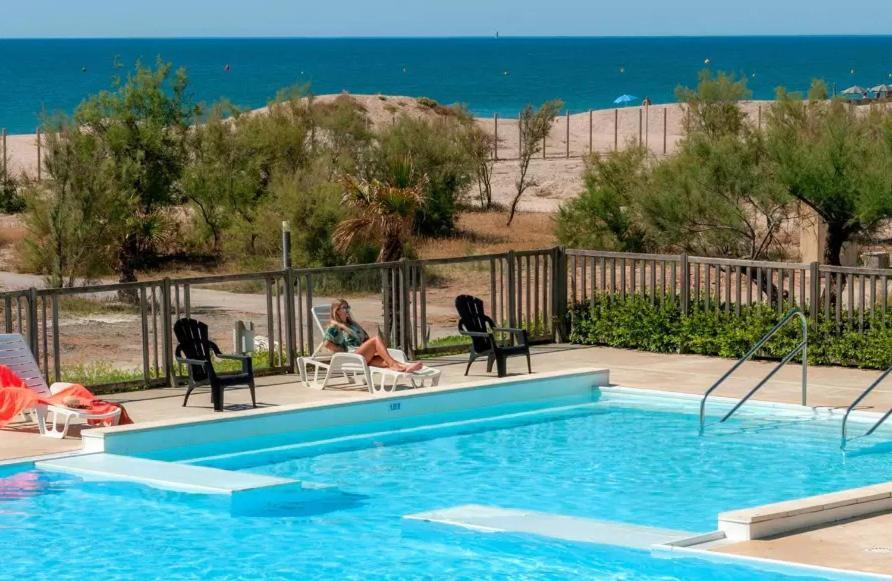 Les Pieds Dans L'Eau A Palavas ! Mer A 50 M ! Mhome 6 Pers Climatise T Confort Camping 4 Etoiles Екстер'єр фото